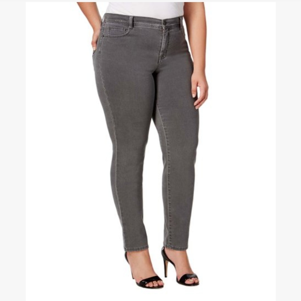 Slim leg tummy control Jeans NWT 24W